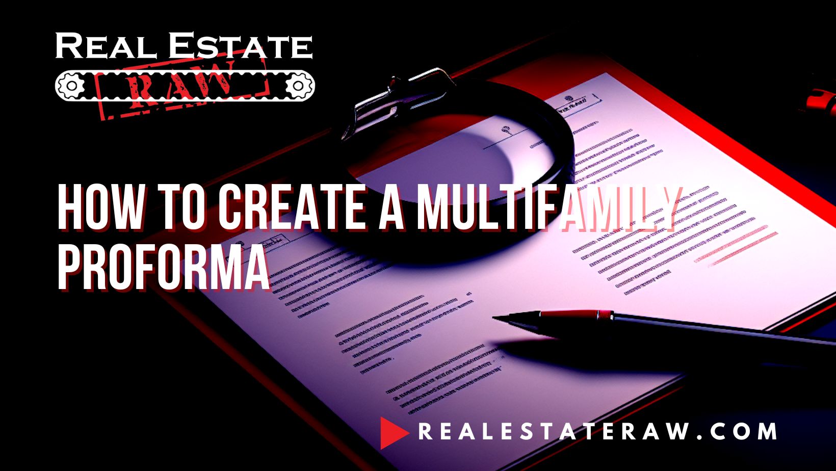 How to Create a Multifamily ProForma