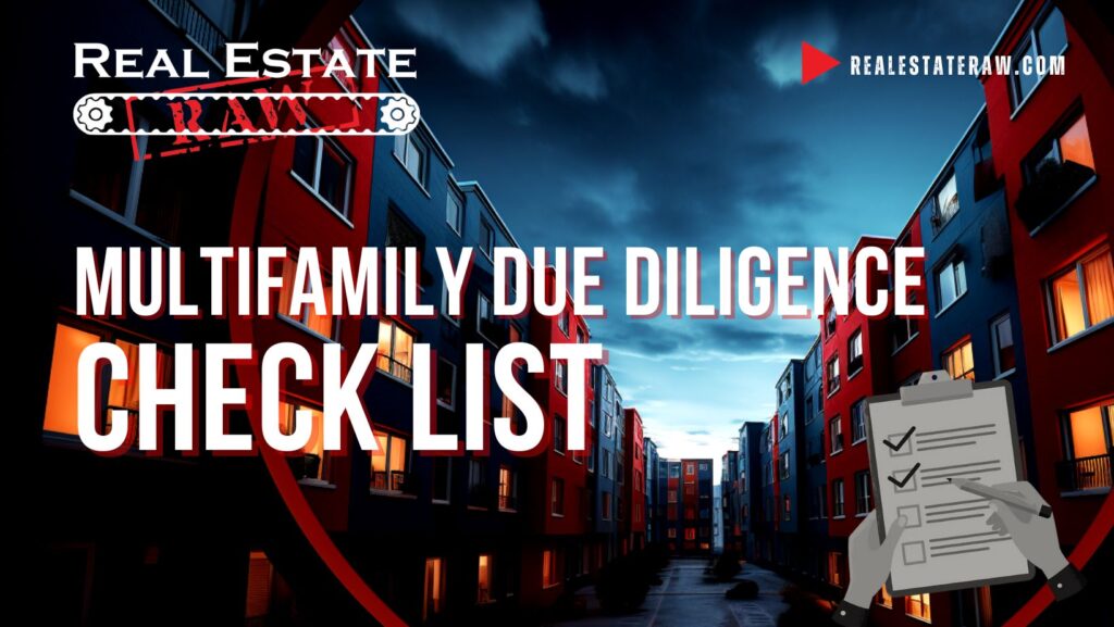 Multifamily Due Diligence Check List